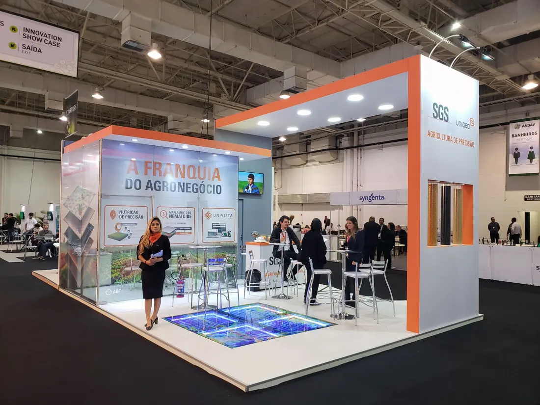 Estande da SGS Unigeo